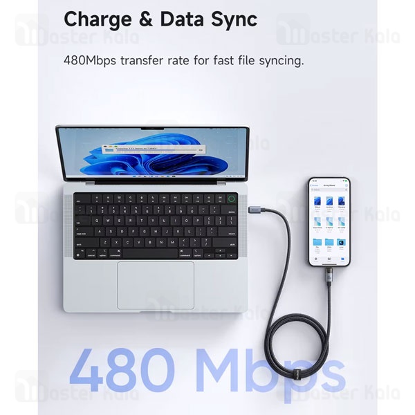کابل Type-C به Type-C مک دودو Mcdodo CA-558 طول 1.2 متر توان 100 وات