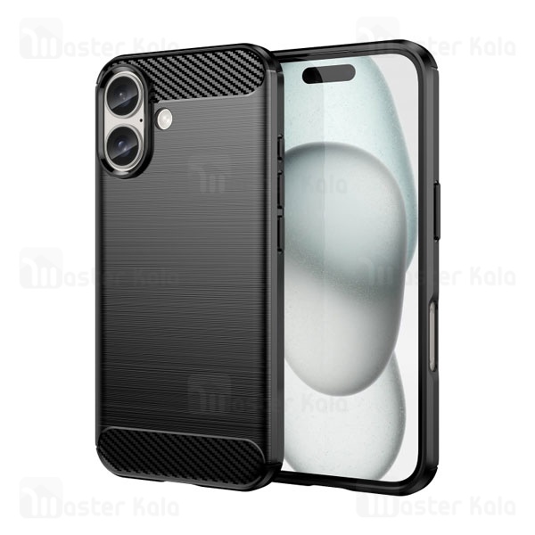 قاب فیبر کربنی آیفون Apple iPhone 16 Rugged Armor Fiber Carbon