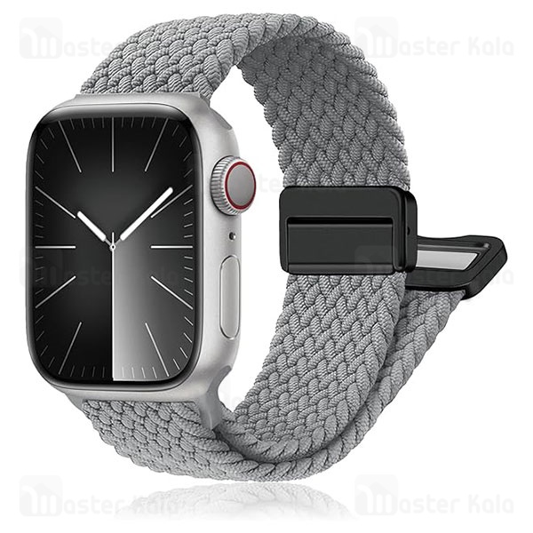 بند کنفی مگنتی اپل واچ 42 / 44 / 45 / 49 میلی متری Apple Watch Magnetic Nylon Braided Loop