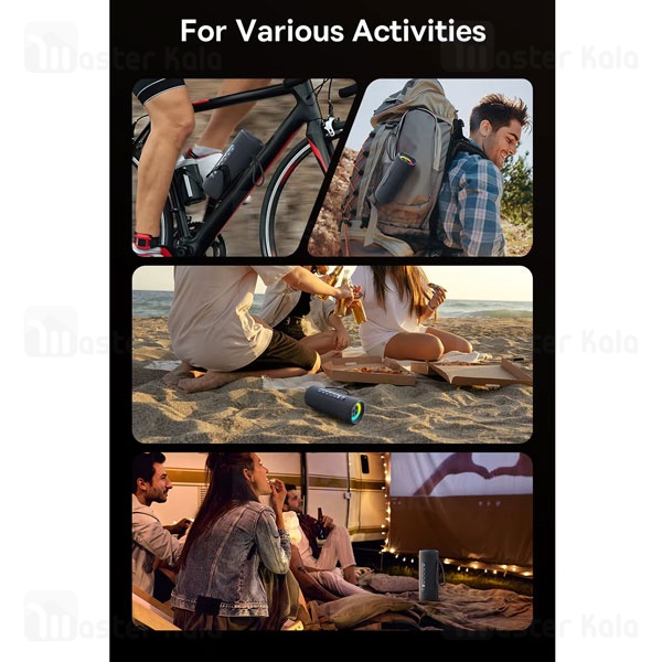 اسپیکر بلوتوث بیسوس Baseus AeQur 30 Air Portable A20072600826-00 توان 15 وات