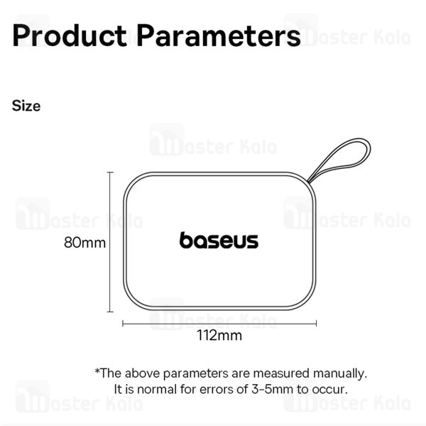 اسپیکر بلوتوث بیسوس Baseus AeQur 30 Mini Portable A20077900123-00