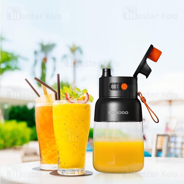 مخلوط کن قابل حمل پرودو Porodo Blend and Sip Portable Blender PD-LFST068 ظرفیت 1 لیتر