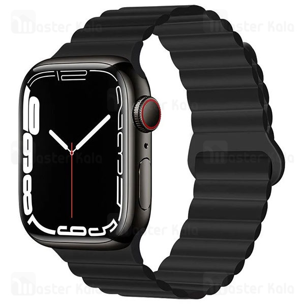 بند سیلیکونی لینک اپل واچ 42 / 44 / 45 / 49 میلی متری Apple Watch Silicone Link Strap