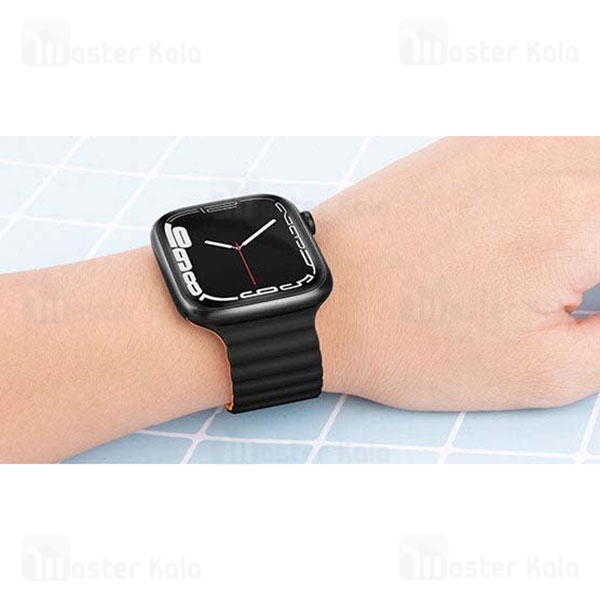 بند سیلیکونی لینک اپل واچ 42 / 44 / 45 / 49 میلی متری Apple Watch Silicone Link Strap