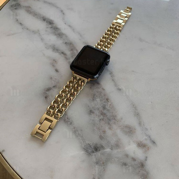 بند فلزی کارتیر اپل واچ 38 / 40 / 41 میلی متری Apple Watch Cartier Band