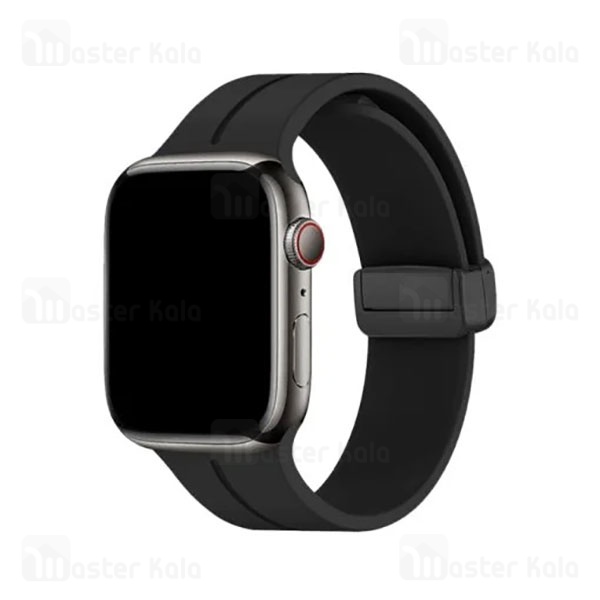 بند سیلیکونی مجیک لوپ مگنتی اپل واچ 42 / 44 / 45 / 49 میلی متری Apple Watch Magnetic Magic Loop