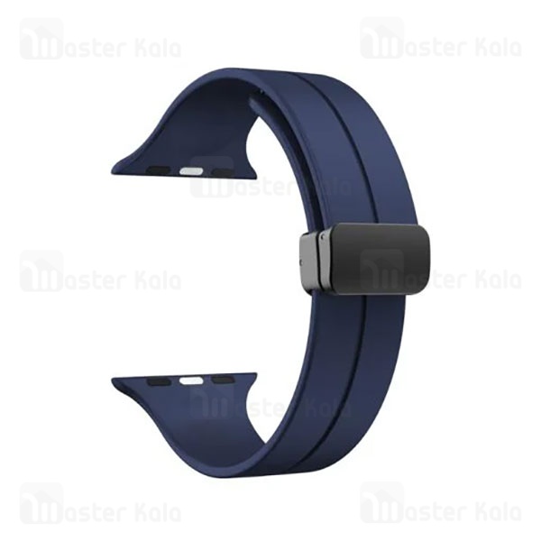 بند سیلیکونی مجیک لوپ مگنتی اپل واچ 42 / 44 / 45 / 49 میلی متری Apple Watch Magnetic Magic Loop