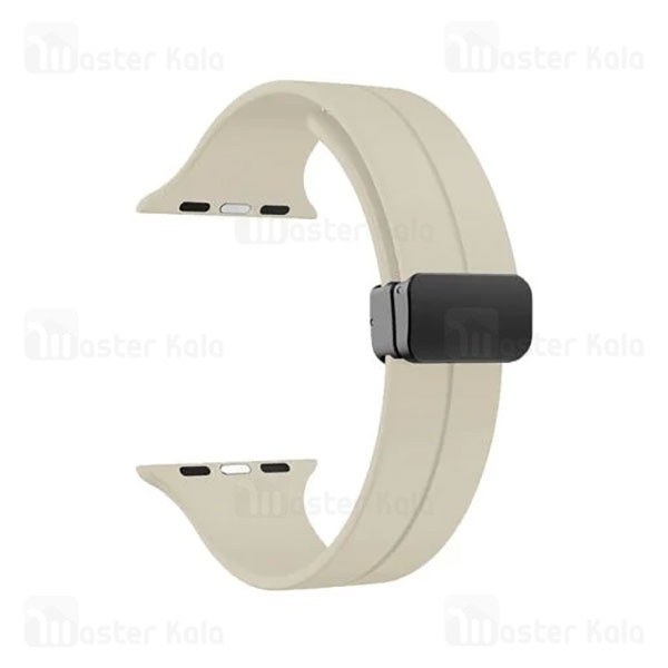 بند سیلیکونی مجیک لوپ مگنتی اپل واچ 42 / 44 / 45 / 49 میلی متری Apple Watch Magnetic Magic Loop