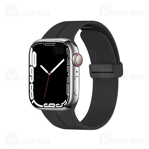 بند سیلیکونی مجیک لوپ مگنتی اپل واچ 42 / 44 / 45 / 49 میلی متری Apple Watch Magnetic Magic Loop