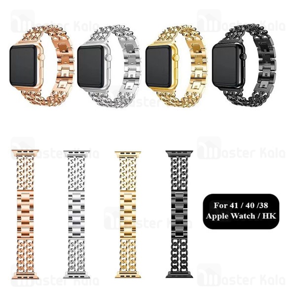 بند فلزی کارتیر اپل واچ 38 / 40 / 41 میلی متری Apple Watch Cartier Band