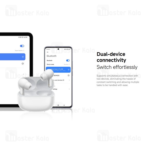 هندزفری بلوتوث شیائومی Xiaomi Redmi Buds 6 Pro M2430E1 نسخه گلوبال