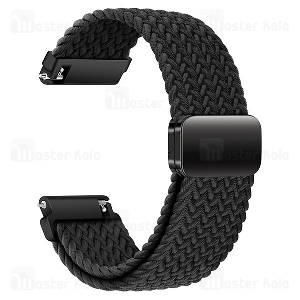 بند کنفی مگنتی ساعت‌های هوشمند 20 میلی متری Smart Watch 20mm Magnetic Nylon Braided