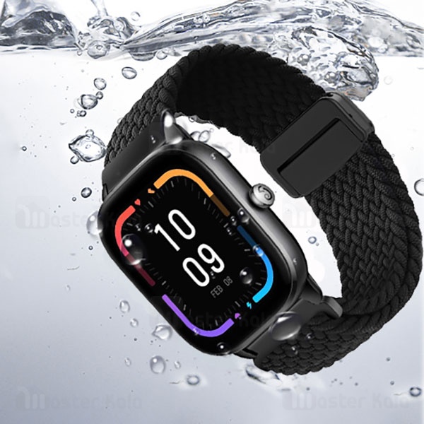 بند کنفی مگنتی ساعت‌های هوشمند 20 میلی متری Smart Watch 20mm Magnetic Nylon Braided