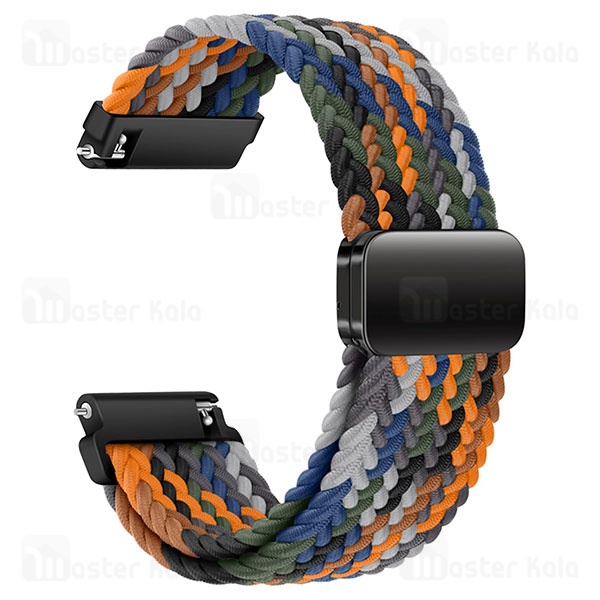 بند کنفی مگنتی ساعت‌های هوشمند 20 میلی متری Smart Watch 20mm Magnetic Nylon Braided