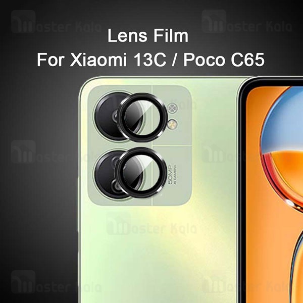 محافظ لنز فلزی دوربین شیائومی Xiaomi Redmi 13C / Poco C65 Lens Shield