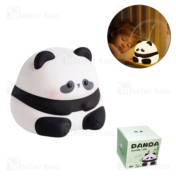 چراغ خواب سیلیکونی فانتزی Panda Silicone Lamp K-1160 طرح پاندا