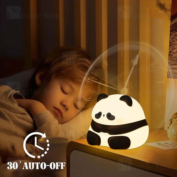 چراغ خواب سیلیکونی فانتزی Panda Silicone Lamp K-1160 طرح پاندا