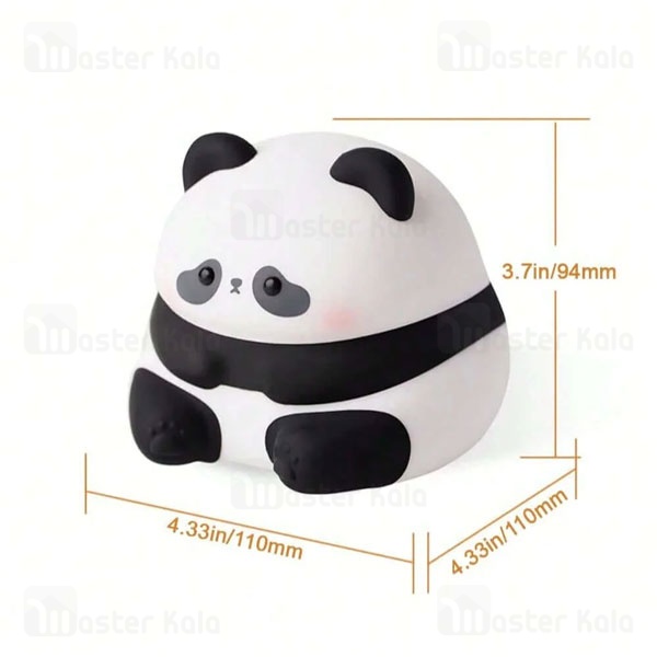 چراغ خواب سیلیکونی فانتزی Panda Silicone Lamp K-1160 طرح پاندا