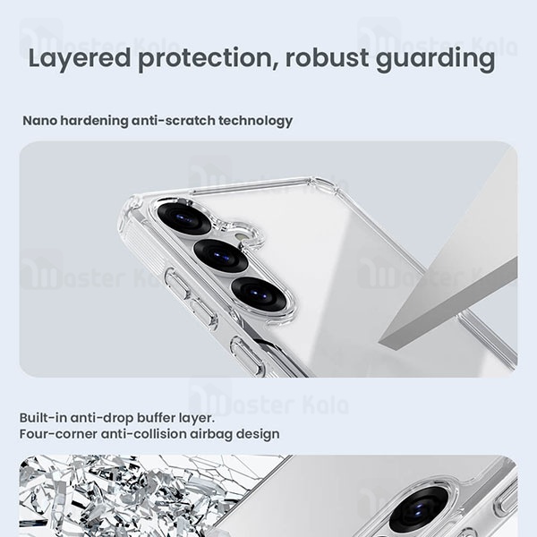 قاب محافظ نیلکین سامسونگ Samsung Galaxy S25 Nillkin Nature TPU Pro Case