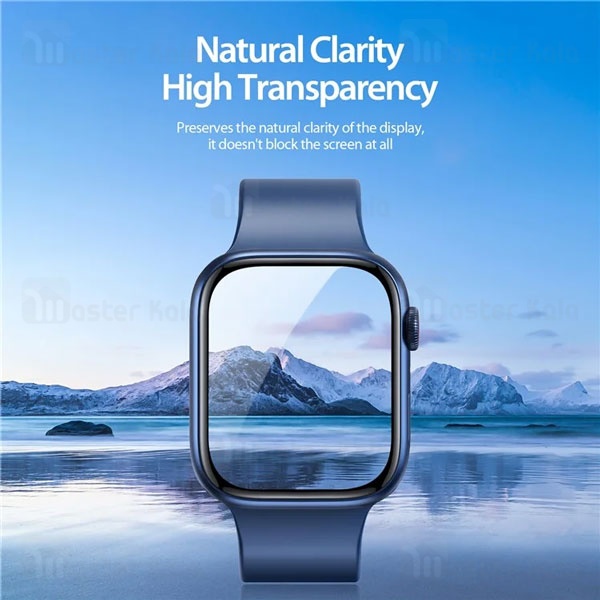 محافظ صفحه اپل واچ Apple Watch series 8 45mm PMMA TPU Screen Protector 