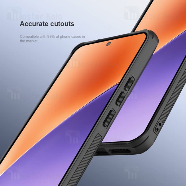 پک 2تایی محافظ صفحه خمیده تمام صفحه تمام چسب نیلکین Xiaomi 15 Pro Nillkin Impact Film