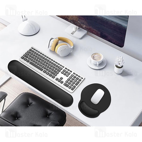 پد موس و زیرمچی کیبورد طبی کوتتسی Coteetci 85004 Mouse Keyboard Wrist Rest Set