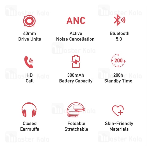 هدفون بلوتوث اوی Awei A710BL ANC