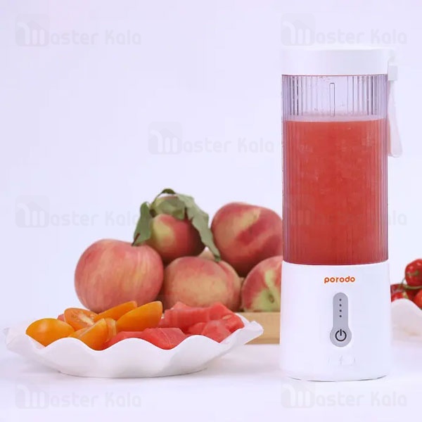 مخلوط کن قابل حمل پرودو Porodo Powerful Portable Go-Blender PD-LFST017 ظرفیت 450 میلی لیتر