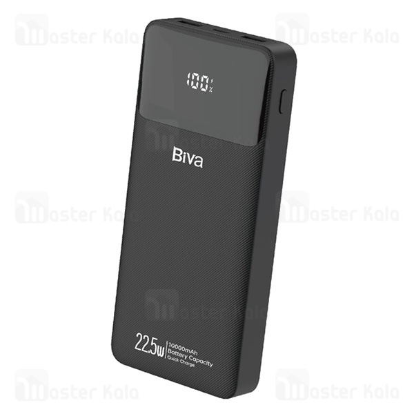 پاوربانک 10000 بیوا Biva BP-020 Power Bank Digital Display توان 22.5 وات