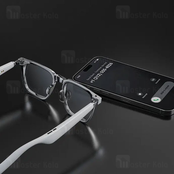 عینک محافظ چشم هوشمند گرین لاین Green Lion Hamburg Smart Glass GNMUSGLSSWH