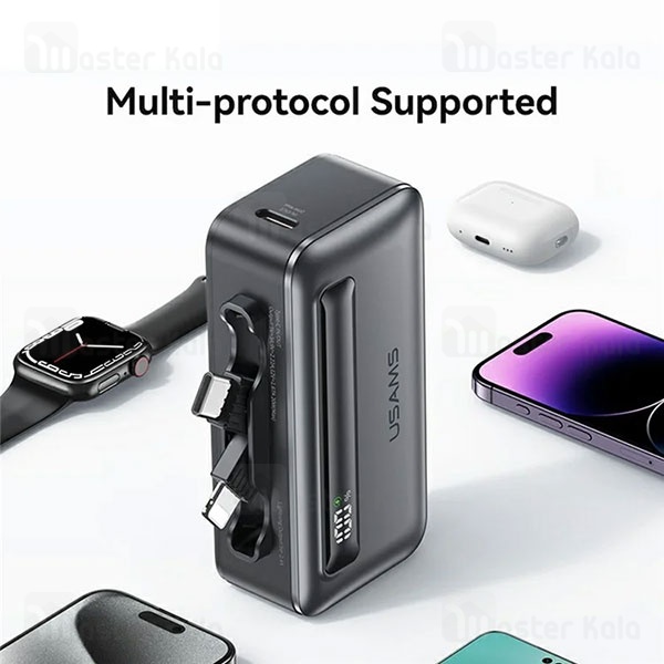 پاوربانک 4500 یوسمز USAMS CD233 توان 20 وات