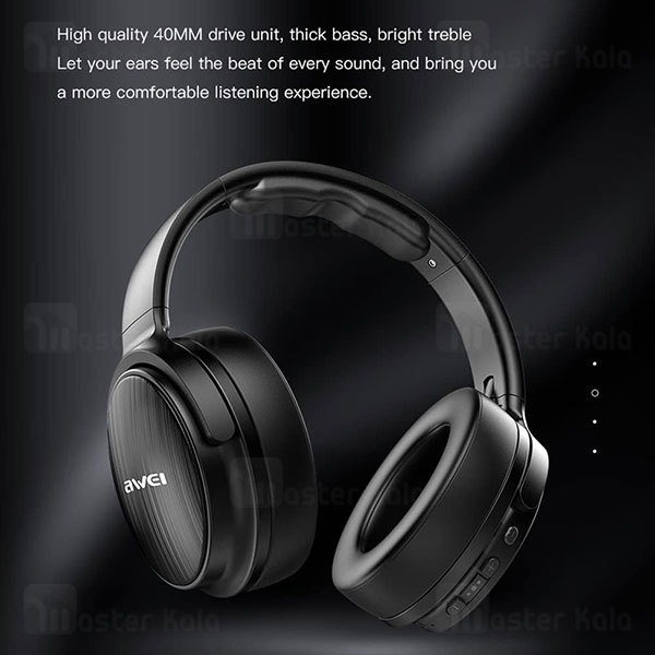 هدفون بلوتوث گیمینگ اوی Awei A780BL رم خور