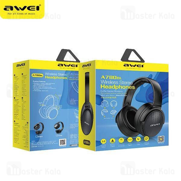 هدفون بلوتوث گیمینگ اوی Awei A780BL رم خور