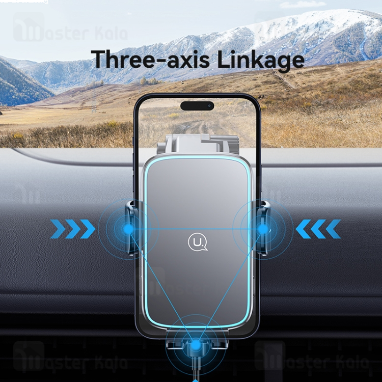 هولدر و شارژر وایرلس چندکاره یوسمز USAMS CD229 توان 15 وات