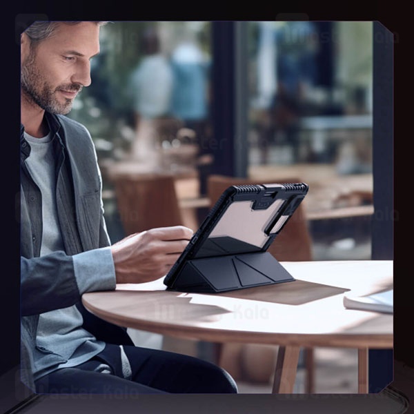 کاور چرمی هوشمند نیلکین شیائومی پد Xiaomi Pad 7 / Pad 7 Pro Nillkin Bumper Leather Case Pro