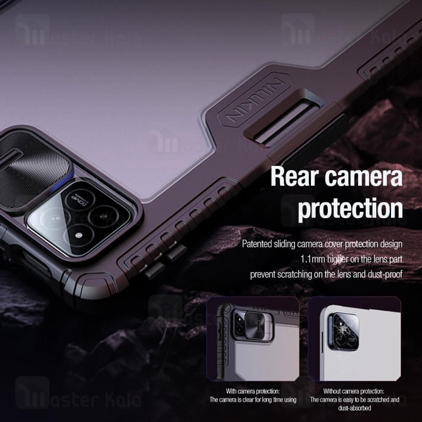 کاور چرمی هوشمند نیلکین شیائومی پد Xiaomi Pad 7 / Pad 7 Pro Nillkin Bumper Leather Case Pro