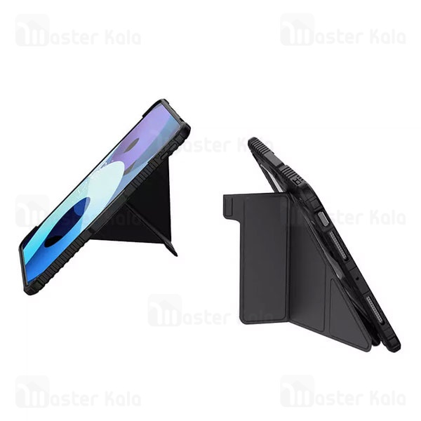 کاور چرمی هوشمند نیلکین آیپد Apple iPad Pro 13 2024 Nillkin Bumper Leather Case Pro