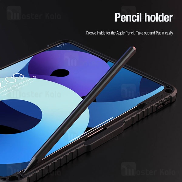 کاور چرمی هوشمند نیلکین آیپد Apple iPad Pro 13 2024 Nillkin Bumper Leather Case Pro