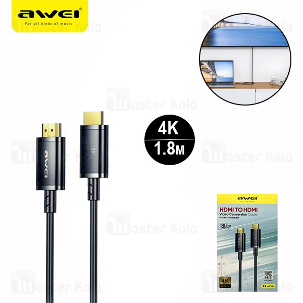 کابل HDMI اوی Awei CL-214 طول 1.8 متر