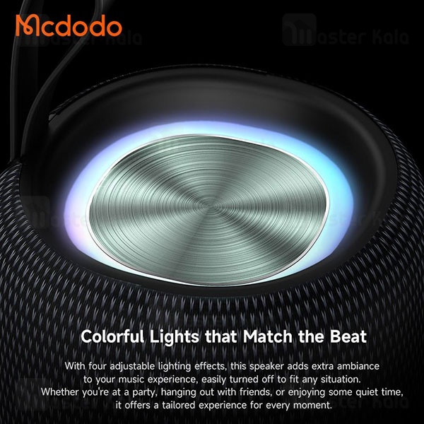 اسپیکر بلوتوث مک دودو Mcdodo Portable Wireless Speaker BS-1410 توان 10 وات رم و فلش خور