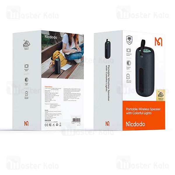 اسپیکر بلوتوث مک دودو Mcdodo Portable Wireless Speaker BS-1410 توان 10 وات رم و فلش خور