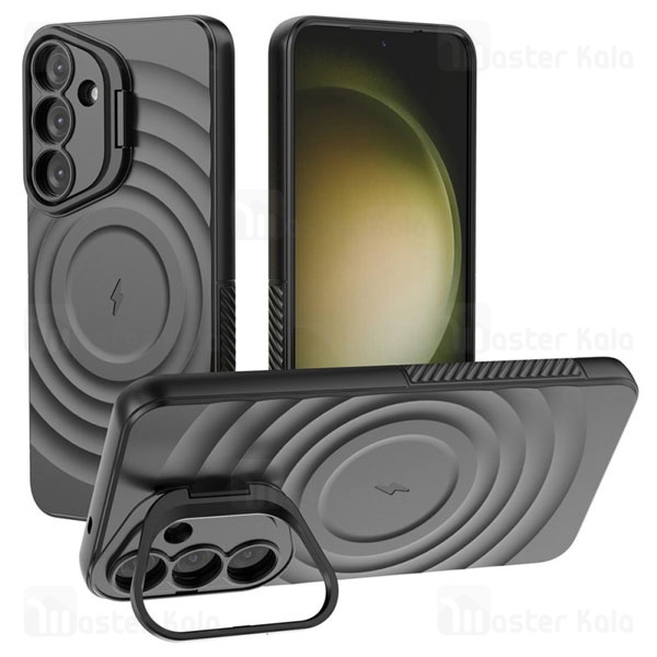 قاب سیلیکونی مگ سیف سامسونگ Samsung Galaxy S25 Plus Corrugated MagSafe