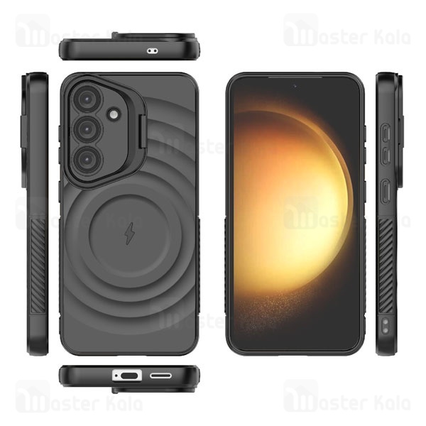 قاب سیلیکونی مگ سیف سامسونگ Samsung Galaxy S25 Plus Corrugated MagSafe