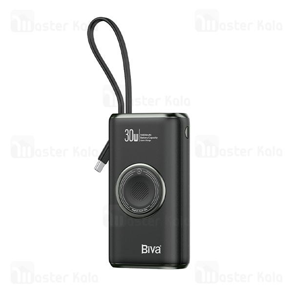 پاوربانک وایرلس 10000 بیوا Biva BP-027 توان 30 وات با قابلیت شارژ اپل واچ