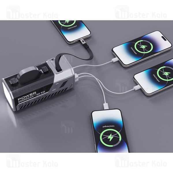 پاوربانک 50000 گرین لاین Green Lion Power Max توان 22.5 وات