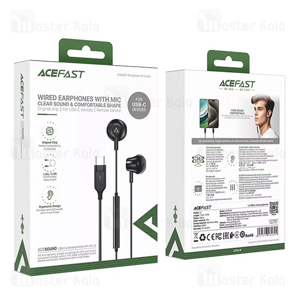 هندزفری سیمی Type C ایس فست ACEFAST L2