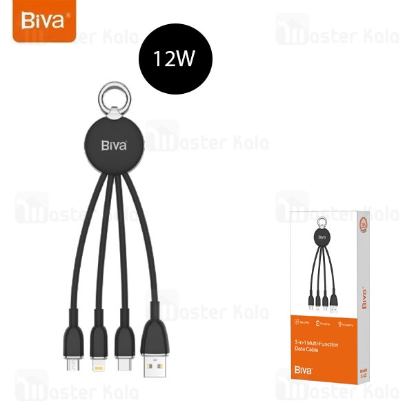 کابل سه سر بیوا Biva C-42 طول 15 سانتی متر توان 12 وات