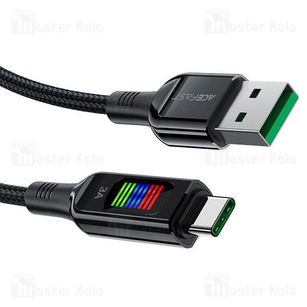 کابل Type-C ایس فست ACEFAST C7-04 طول 1.2 متر توان 60 وات