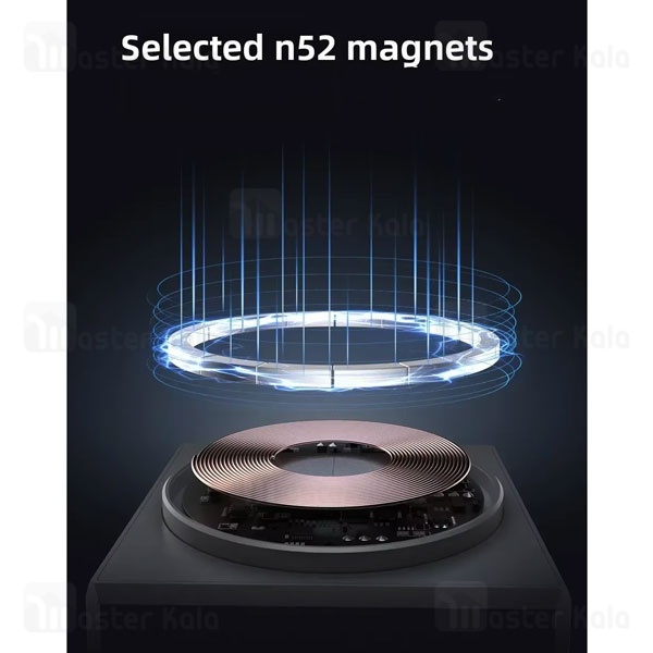 استند و شارژر وایرلس مگنتی بیوا Biva WLC-16 3in1 Magnetic wireless Charger با امکان شارژ اپل واچ