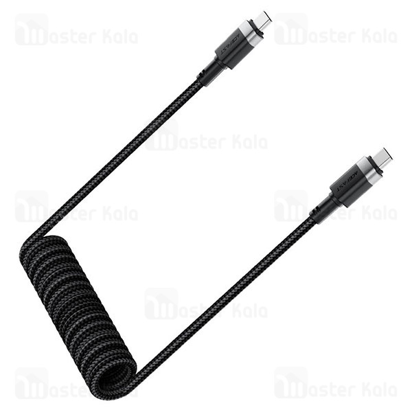 کابل Type-C به Type-C فنری ایس فست ACEFAST C14-03